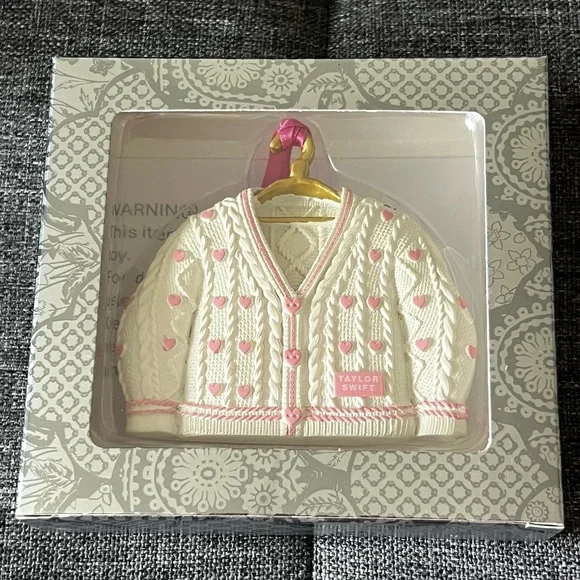 Lover Cardigan Ornament Taylor Swift Holiday Ornament Swiftie Gift Swiftmas - Picture 5 of 6